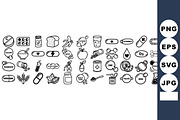 Health Supplement Icon Clipart, an Illustration by designvectx (Thumbnail 1 of 3)