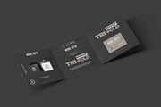Tri-Fold Square Brochure Mock-up 4, a Print Template by Nevada63 (Thumbnail 2 of 3)