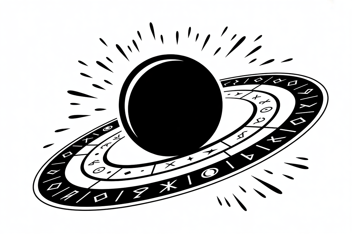 Planet Saturn planetary ring system, an Illustration by Amazin_art (Photo 3 of 21)