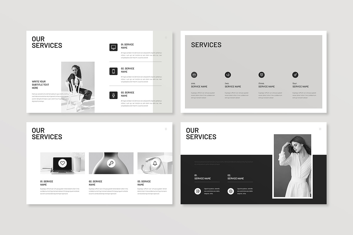 Creative Minimal Presentation, a Presentation Template by E-Type (Photo 4 of 8)