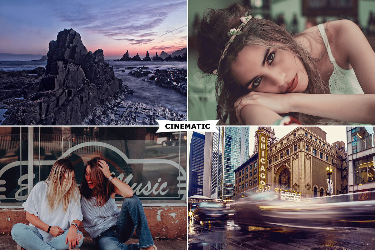 Cinematic Photoshop Actions preview 3
