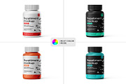 Medical Supplement Bottle Mockup, a Packaging Mockup by Ram Studio LLC (Thumbnail 6 of 15)
