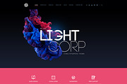 Lightcorp | Multipurpose PSD Templat, a Websites & App Template by 0effortthemes (Thumbnail 2 of 3)