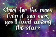 Moonwalk hand-lettered font, a Handwritten Font by Alexis Gentry (Thumbnail 5 of 5)