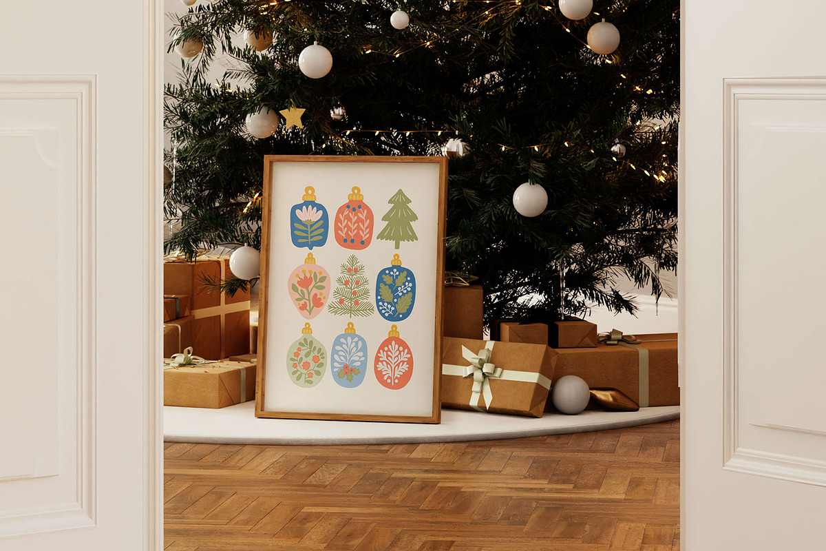 Abstract Christmas | WallArt Creator, an Object Graphic by Leleka.Store (Photo 14 of 20)