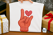 Crochet Hand Sign PNG ASL I Love You, a Seasonal Illustration by Craftsbeefy (Thumbnail 3 of 6)