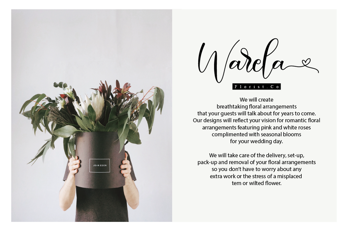 Paisley // Lovely Script Font preview 7
