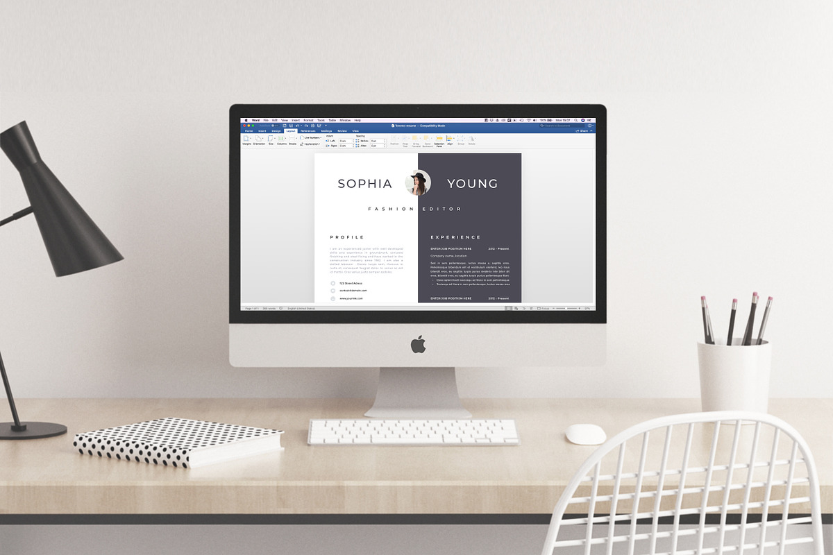Resume Template 1, 2 page, a Resume Template by Resume Angels (Photo 6 of 9)