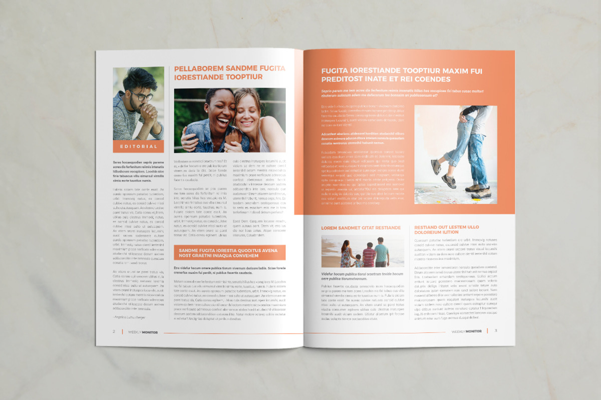 Business Newsletter, a Brochure Template by DesignJanala (Photo 2 of 4)