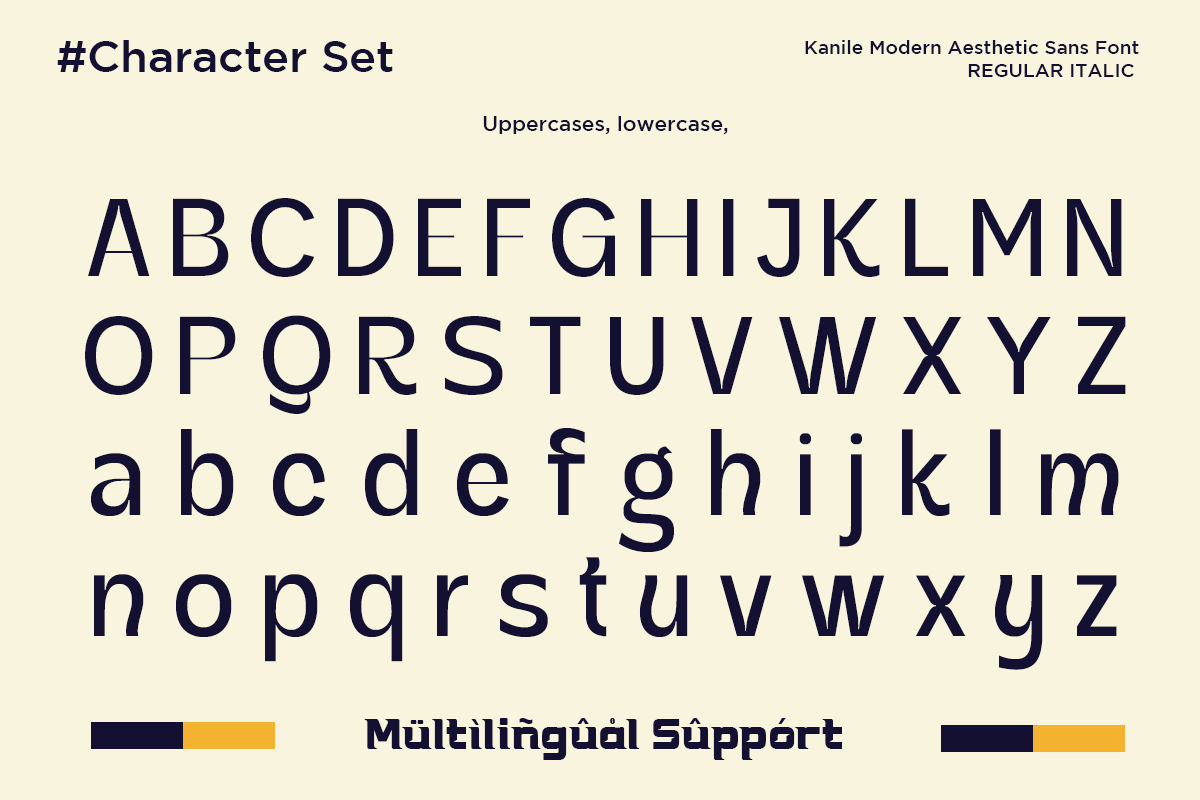 Kanile - Family Aesthetic Sans Font, a Sans Serif Font by Say Studio (Photo 10 of 11)