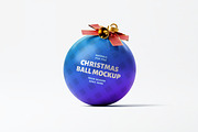 Christmas Ball Mockup, a Product Mockup by zpackcreative (Thumbnail 5 of 6)
