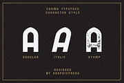 The Corma - 4 Font Files, a Sans Serif Font by Graphicfresh (Thumbnail 4 of 7)