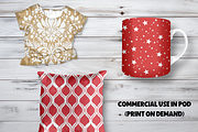 Country Christmas Digital Paper, a Background Graphic by LA Design (Thumbnail 6 of 10)