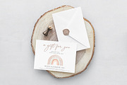 Boho Rainbow Gift Certificate, a Card Template by DesignStudioTeti (Thumbnail 4 of 4)