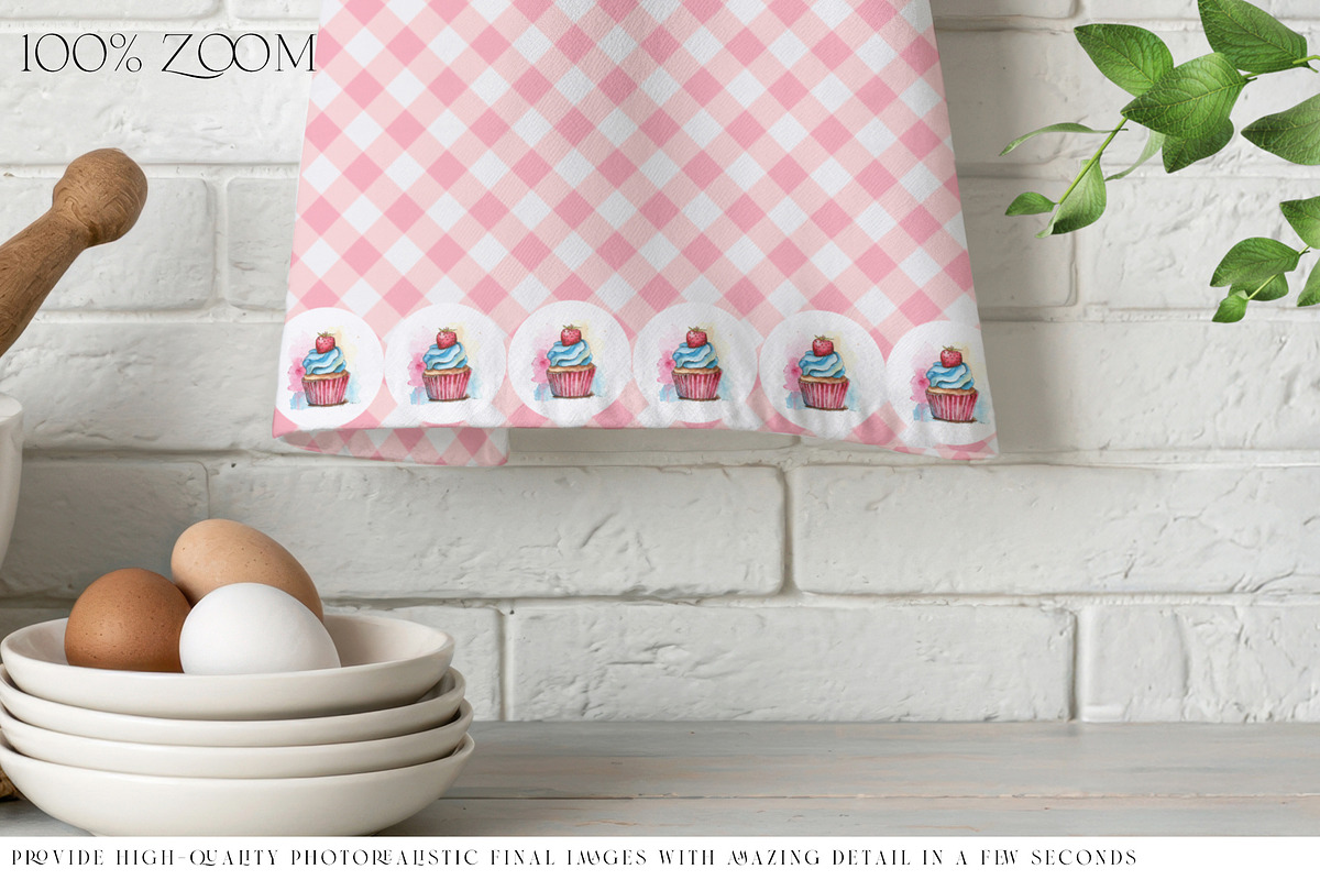 Kitchen Towel Mockups, a Household Mockup by mock-ups (Photo 14 of 15)