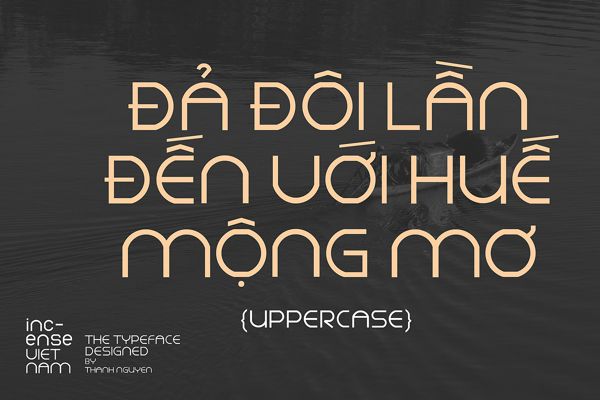 Incense Vietnam Typeface preview 8