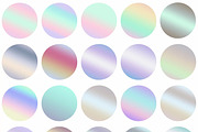 Photoshop iridescent gradients, a Gradient Add-On by Illustration Tribe (Thumbnail 2 of 2)