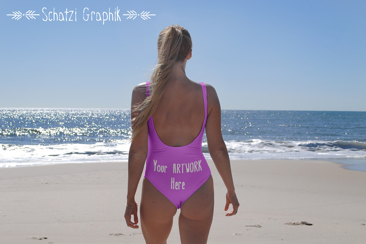 Bathing Suit Mock Up, a Product Mockup by Schatzi Graphik (Photo 8 of 8)