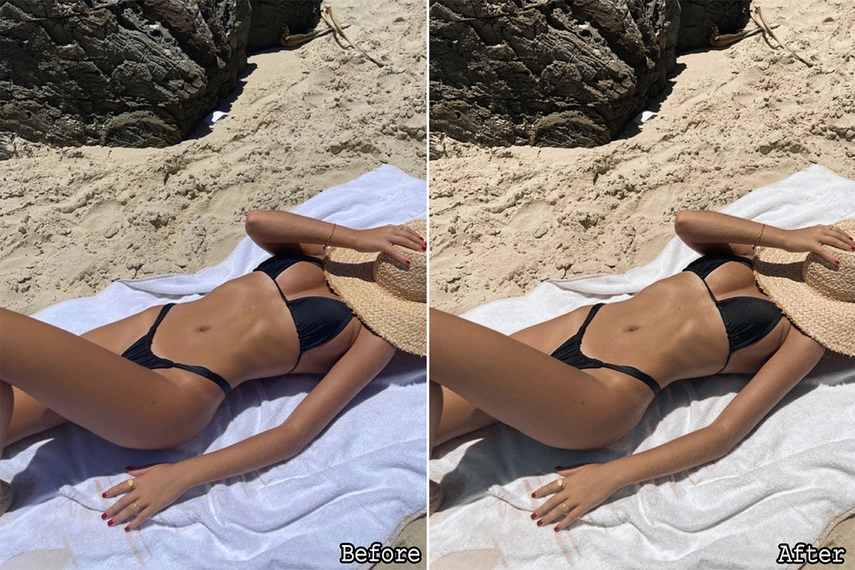 8 Beach Lightroom Presets, a Preset Add-On by Presets by Yevhen (Photo 3 of 10)