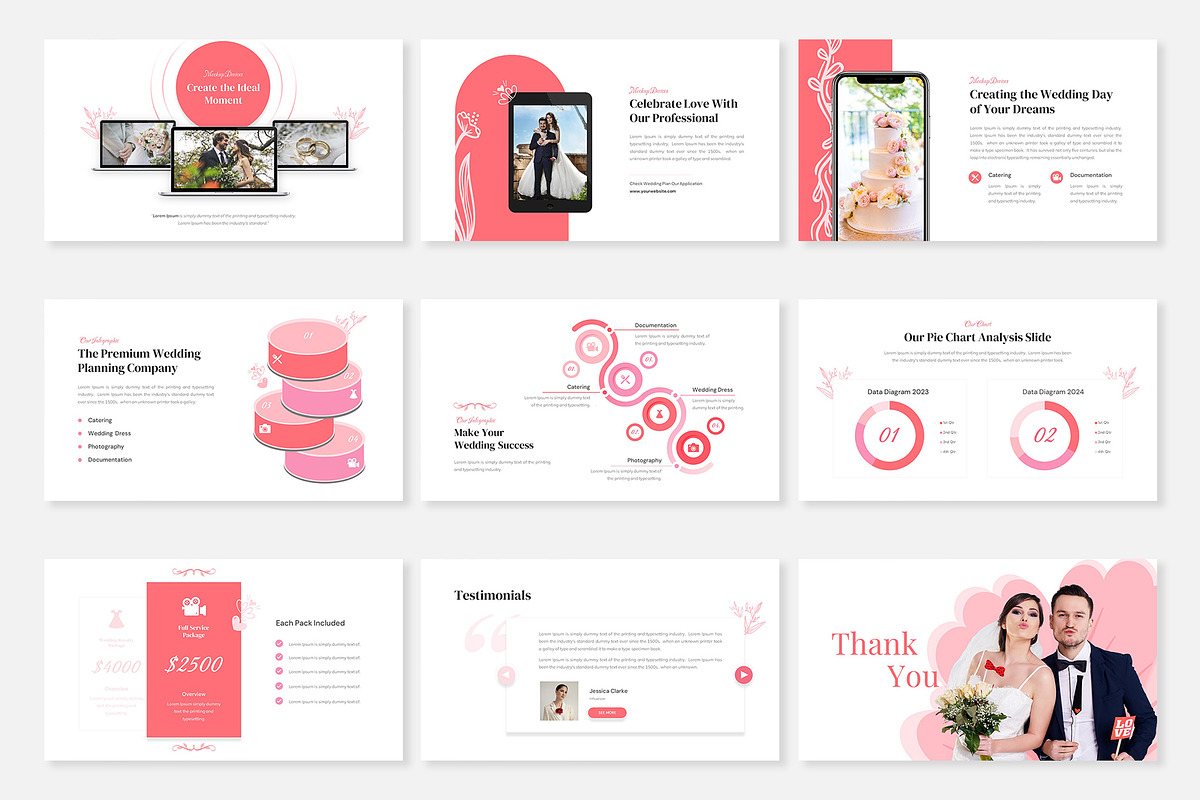 Wedding Organizer Google Slides, a Presentation Template by Premast (Photo 5 of 5)