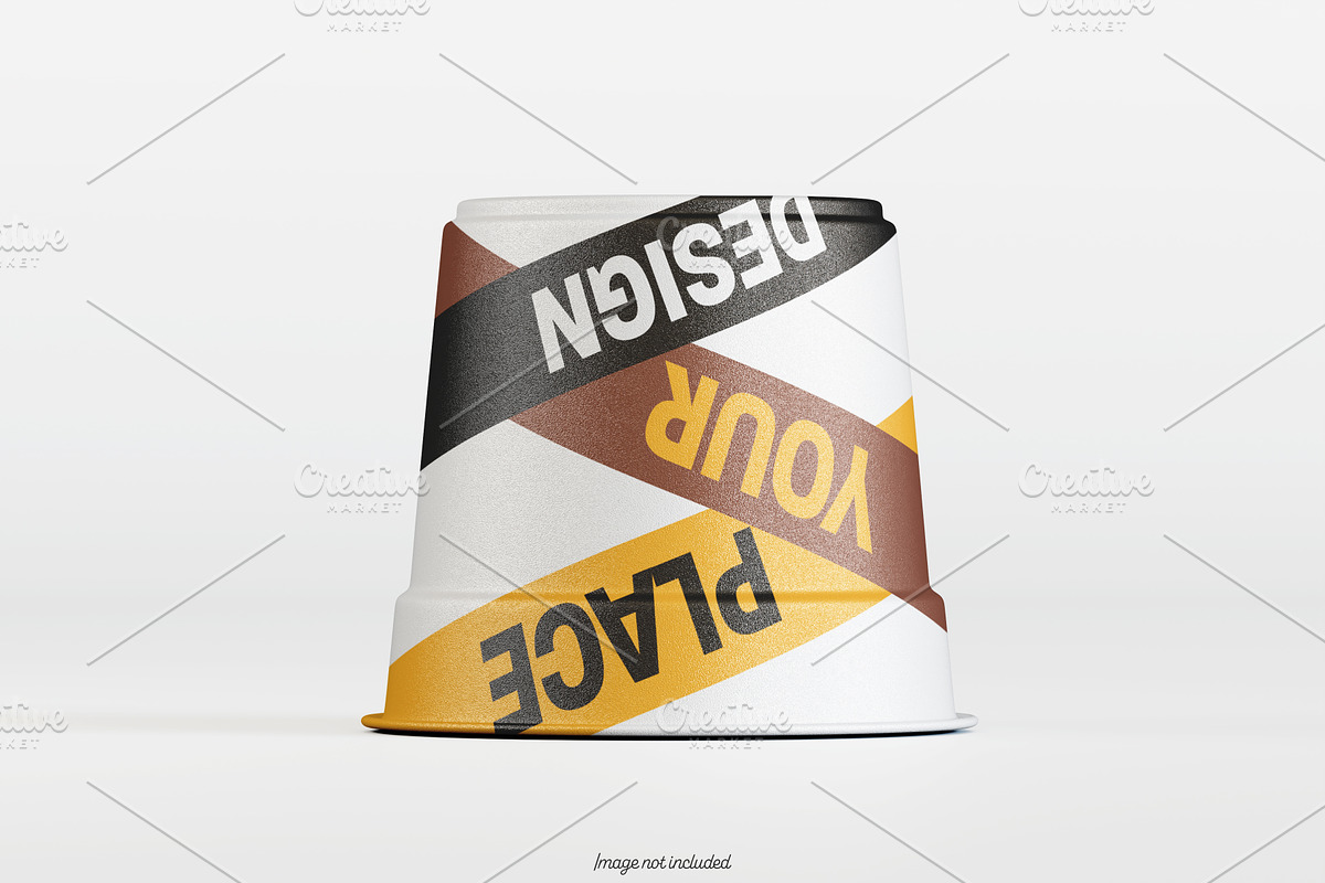 Realistic Cup ice cream mockup V2, a Cups & Container Mockup by Ambo Ampeng (Photo 26 of 26)