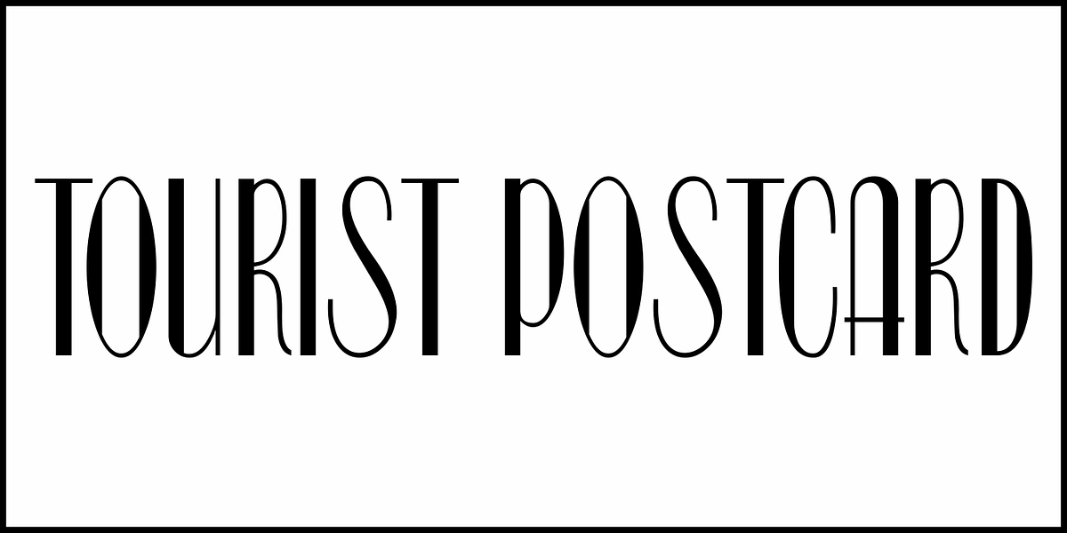 Tourist Postcard JNL, a Font by Jeff Levine Fonts (Photo 2 of 5)