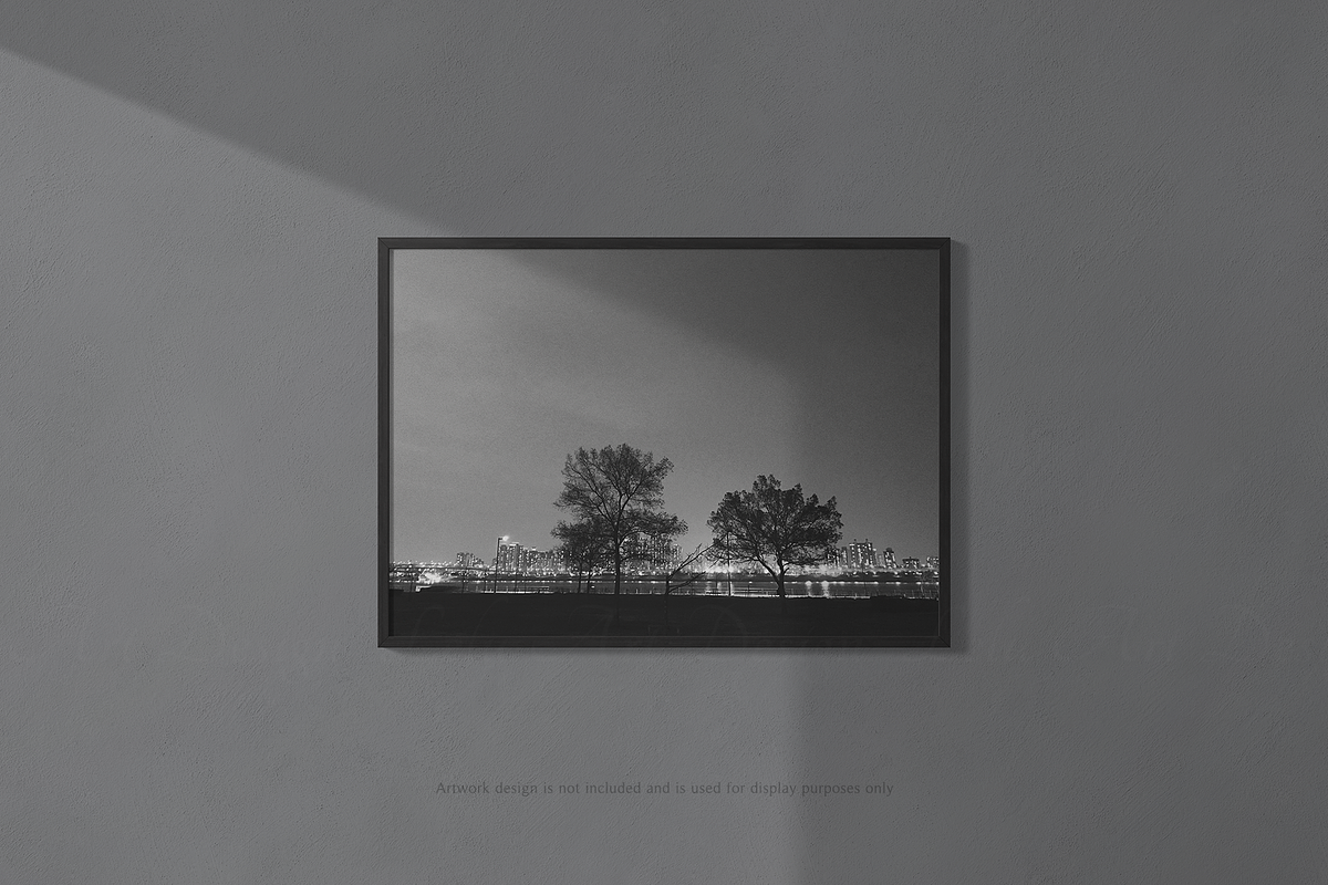 A4 Frame Mockup Landscape, a Household Mockup by Lelu Art Design (Photo 5 of 11)