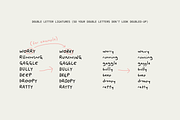 Ugly Dave Bad Handwriting Font, a Sans Serif Font by TYPEHEIST (Thumbnail 8 of 12)