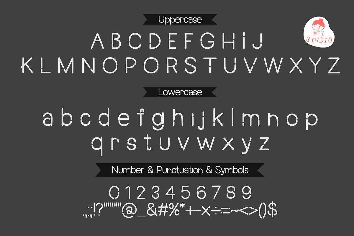 BlackSKeleton, a Handwritten Font by MTK Studio (Photo 2 of 6)
