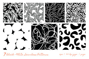 Organic Forms Patterns ArtBoards