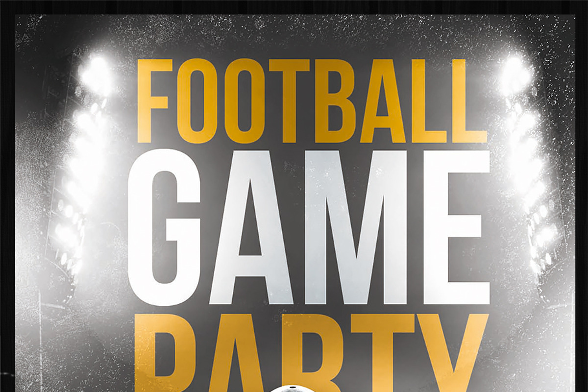 Football Flyer, a Flyer Template by GraphicDiamonds (Photo 6 of 6)
