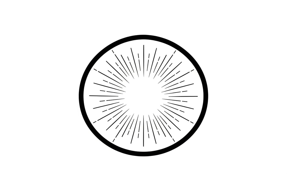 Sunburst Rays Vector Bundle Bundle, an Illustration by yasushie (Photo 25 of 31)