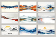 Abstract landscape art wallpaper, a Decorative Illustration by fei long (Thumbnail 9 of 10)