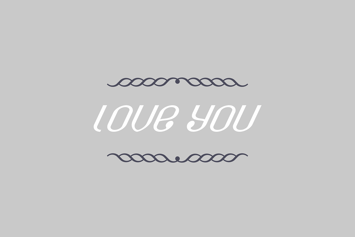 Olos font for logo preview 4