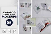 Square Catalog/Brochure Mock-Up, a Print Template by StyleMockups (Thumbnail 1 of 7)