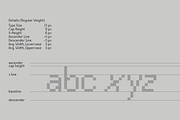 Rose-Tinted | A Pixel Type Family, a Sans Serif Font by wendyleftmealone (Thumbnail 9 of 11)