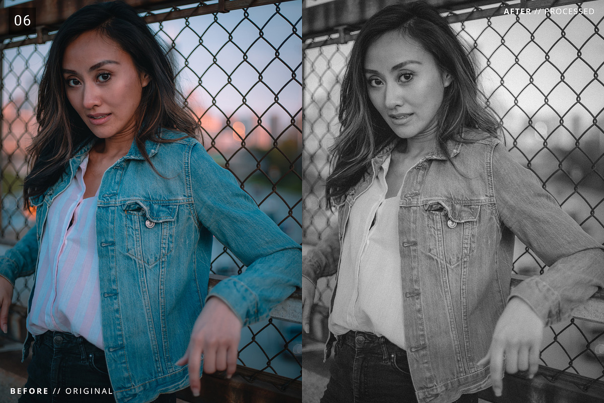 9 Essential Portrait LR Presets, an Action Add-On by Edito (Photo 7 of 10)