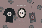 Hand Painted Insects Clipart, an Illustration by gamm (Thumbnail 8 of 9)
