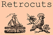 Retrocuts, a Symbol Font by Intellecta Design (Thumbnail 5 of 5)