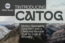 Caitog – Sans Font Family