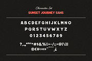Sunset Journey – Sans & Script Duo, a Script Font by Creacy Studio (Thumbnail 9 of 9)