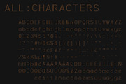 CS Barney Mono Ascii, a Sans Serif Font by Craft Supply Co. (Thumbnail 8 of 8)