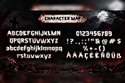 Dravik Thorn Horror Display Font, a Sans Serif Font by mesuka (Thumbnail 5 of 5)