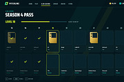 Football Game UI Kit, 100 Screens, an UI Kit Template by pawellpi (Thumbnail 63 of 117)
