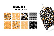 Cute Cats and Dogs patterns, an Animal Illustration by essskina (Thumbnail 3 of 9)
