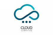 Cloud Computing  Logo, a Branding & Logo Template by Magda (Thumbnail 2 of 2)