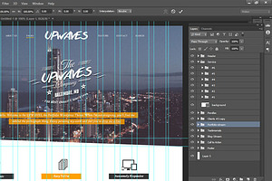 UPWAVES - Creatives PSD Web Template