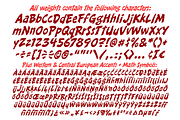Danger Girl, a Sans Serif Font by Comicraft Fonts (Thumbnail 4 of 4)