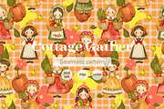 Cottage Gather, a Person Illustration by rumacorakstudio (Thumbnail 1 of 5)