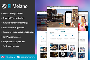 RI Melano responsive wordpress theme